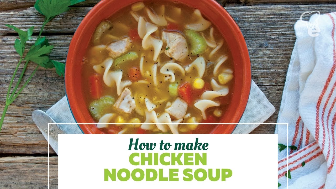 Classic Chicken Noodle Soup Made Heart-Healthy