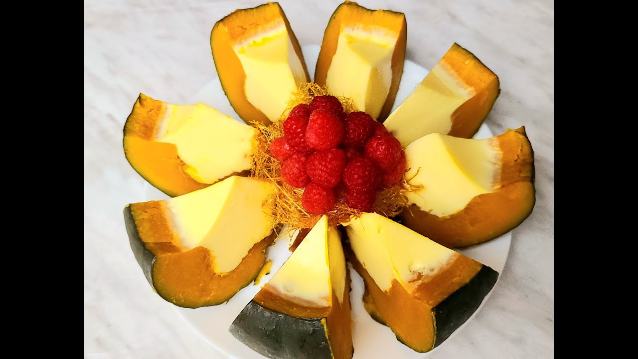 Bánh Flan Bí Đỏ .Cách Làm Bánh Flan Bí Đỏ Mềm Mịn Thơm Ngon Nhanh Gọn  Đơn Giản Dễ Thành Công Nhất