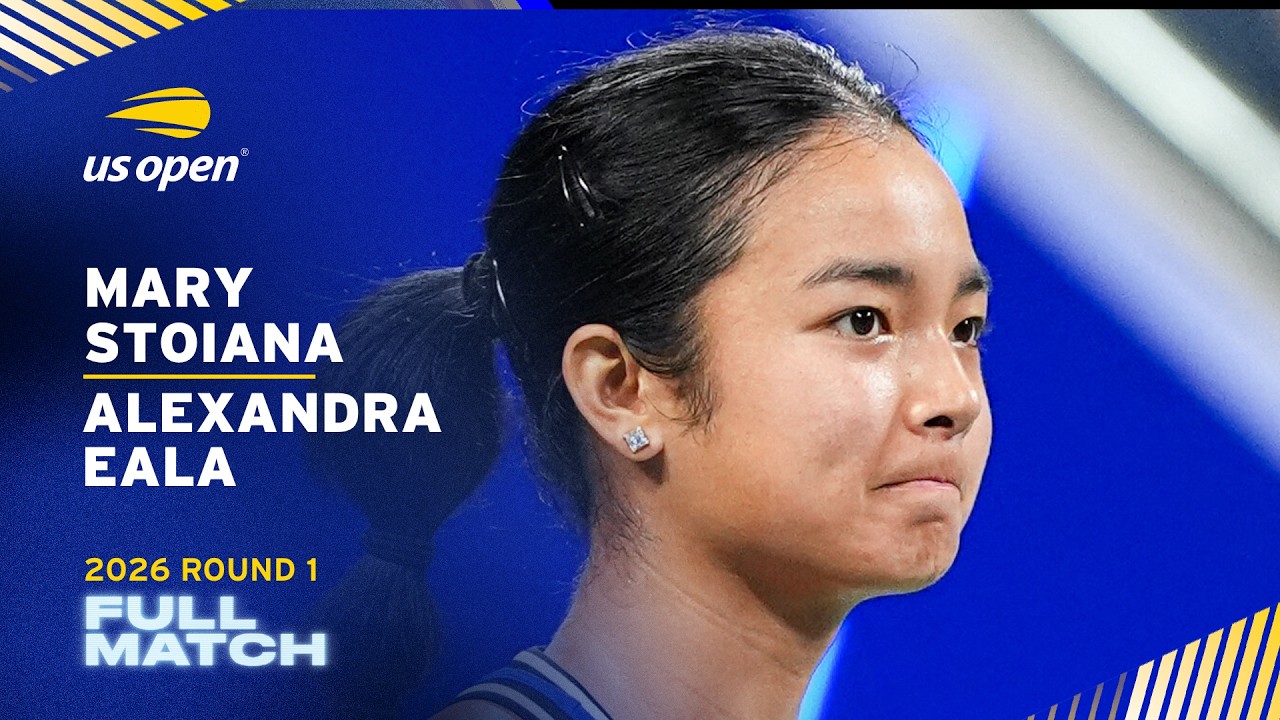 Mary Stoiana vs. Alexandra Eala Full Match | 2026 US Open Round 1