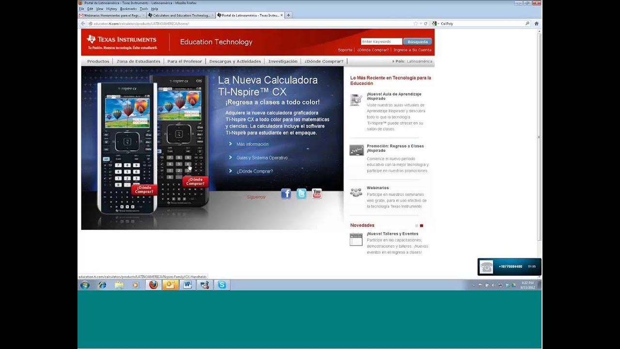 Herramientas para el Regreso a Clases con la TI-Nspire™