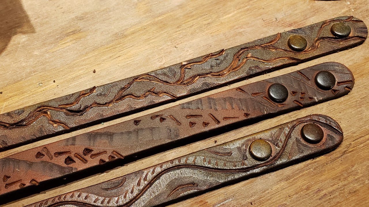 Burning Leather Bracelets (Maybe for Men) (Part 2)