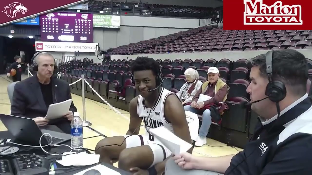 1.28.26 | Saluki Radio Postgame UNI - Rolyns Aligbe and Davion Sykes