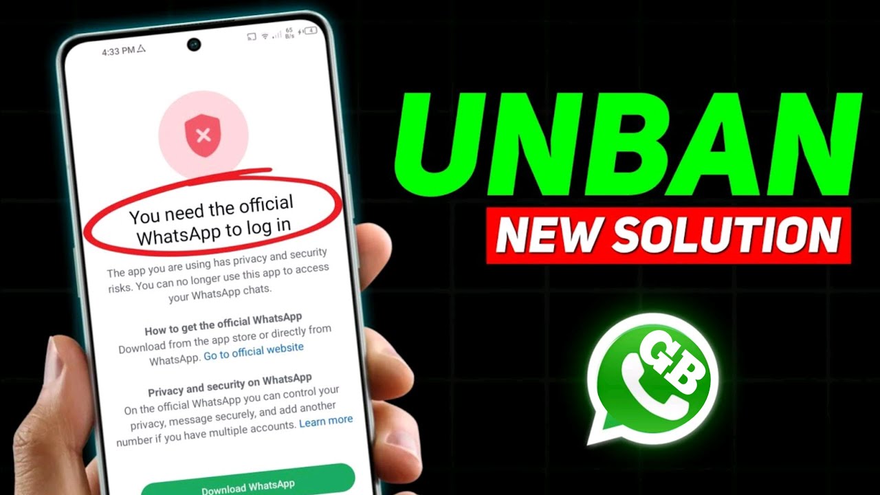 Fix the official WhatsApp login | Whatsapp Ban Problem Solved | Ban Solution 2026 | SR Hub