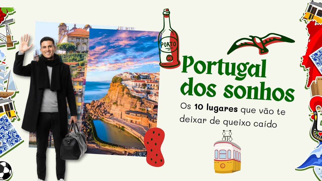 Portugal dos Sonhos 🇵🇹✨ | 10 Lugares Que Vão Te Deixar de Queixo Caído 😍