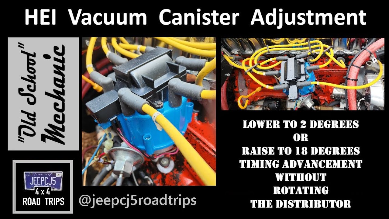 HEI Vacuum Canister Adjustments #automobile #4x4 #jeep