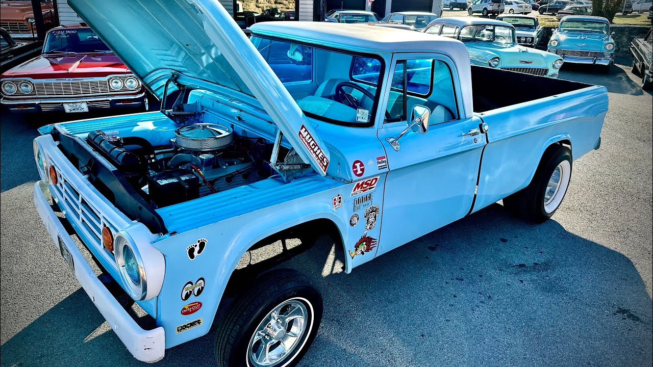 Test Drive 1967 Dodge D100 HEMI 392 SOLD $19,900 Maplemotors.com #1864-2