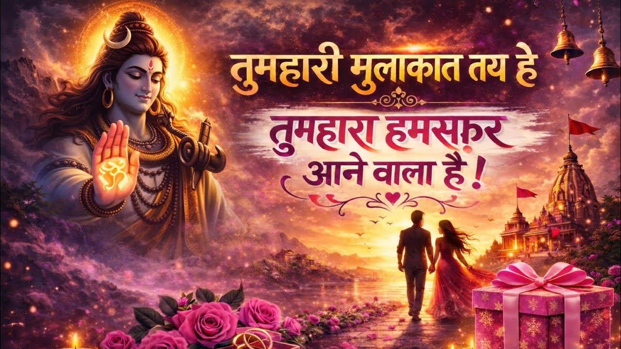 444🕉️तुम्हारा हमसफर आने वाला है l universe urgent message for you 💕 Mahadev sandesh l god message l 
