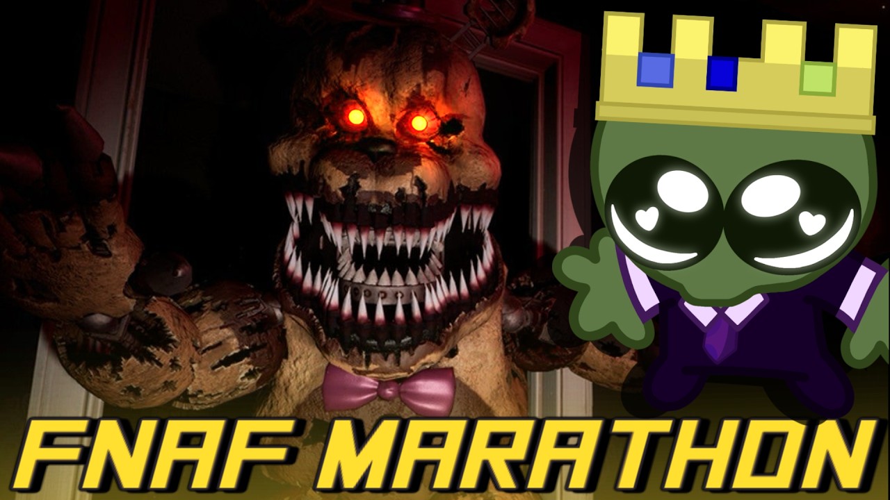 Beating The First FNAF Saga In 1 Stream
