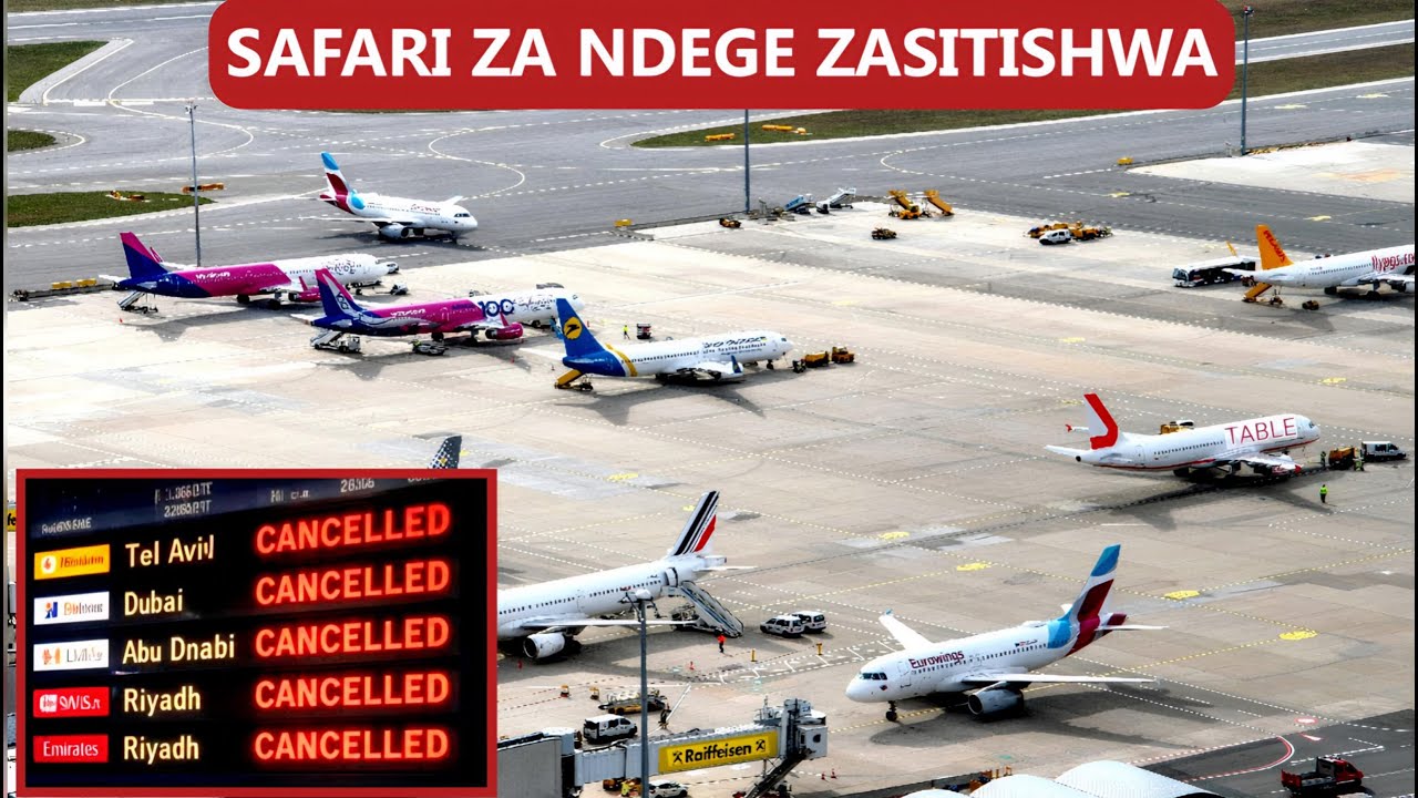 MASHIRIKA YA NDEGE YASITISHA SAFARI MASHARIKI YA KATI KUTOKANA NA HALI YA USALAMA KUWA TETE