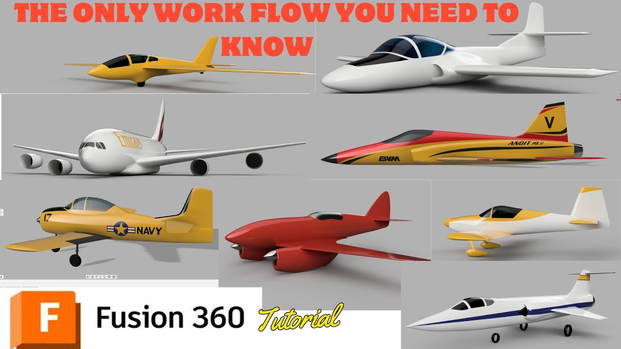 The only work flow you need to know modeling with forms in Fusion 360 CAD.  Tutorial