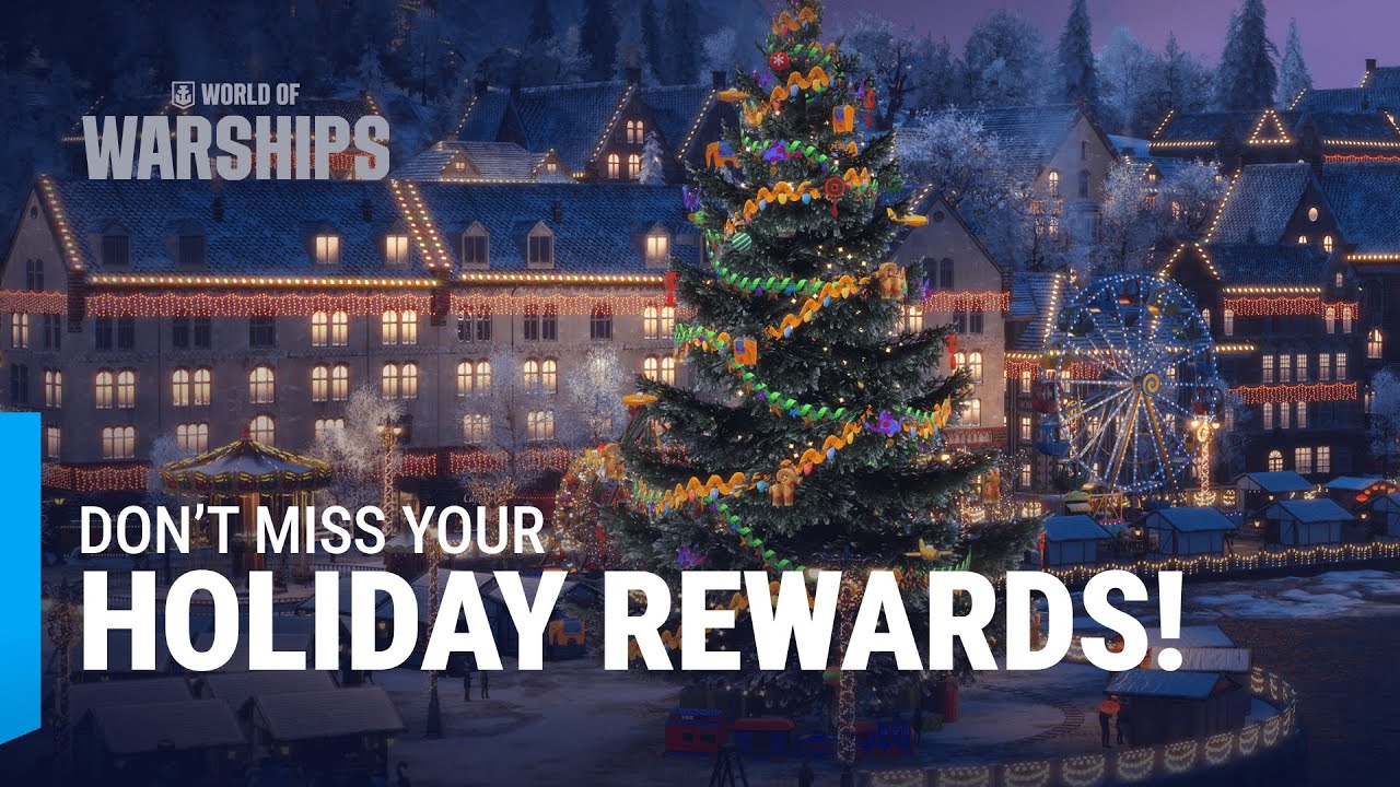 World of Warships 14.11 Teaser &mdash; Don&rsquo;t Miss These Holiday Rewards!