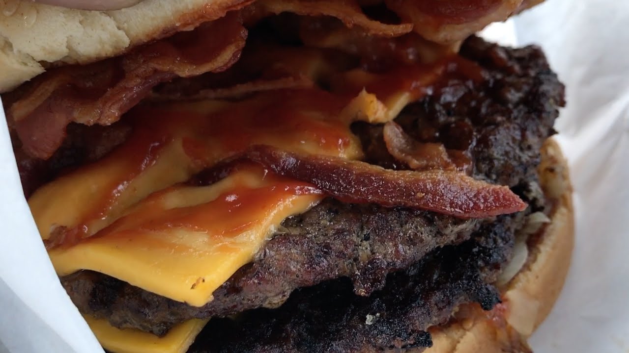 APOLLO BURGER TRIPLE BACON CHEESEBURGER