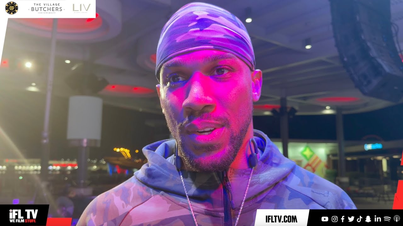 ANTHONY JOSHUA IMMEDIATELY REACTS TO SPECTACULAR JAKE PAUL KNOCKOUT & DEMANDS TYSON FURY (EXCLUSIVE)