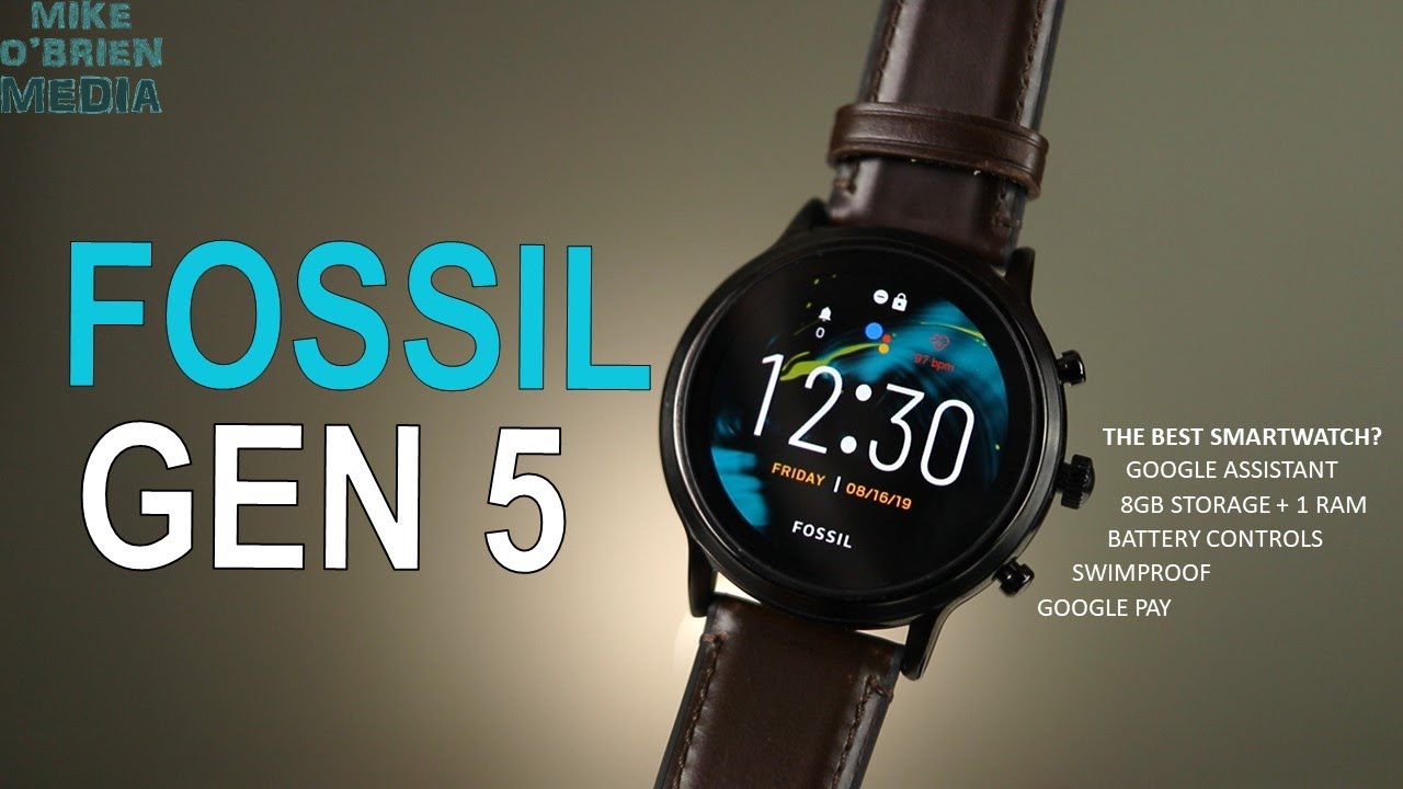 NEW FOSSIL GEN 5   [Fossil Tries to Fix The SmartWatch]  - WearOS, Battery Controls