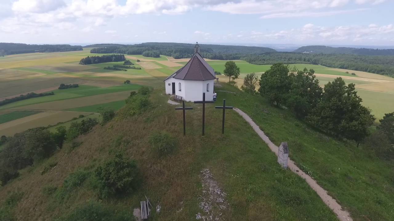 Drohnenflug Salmendinger Kapelle - St. Anna // droneflight chapel Salmendingen Kornb&uuml;hl Germany