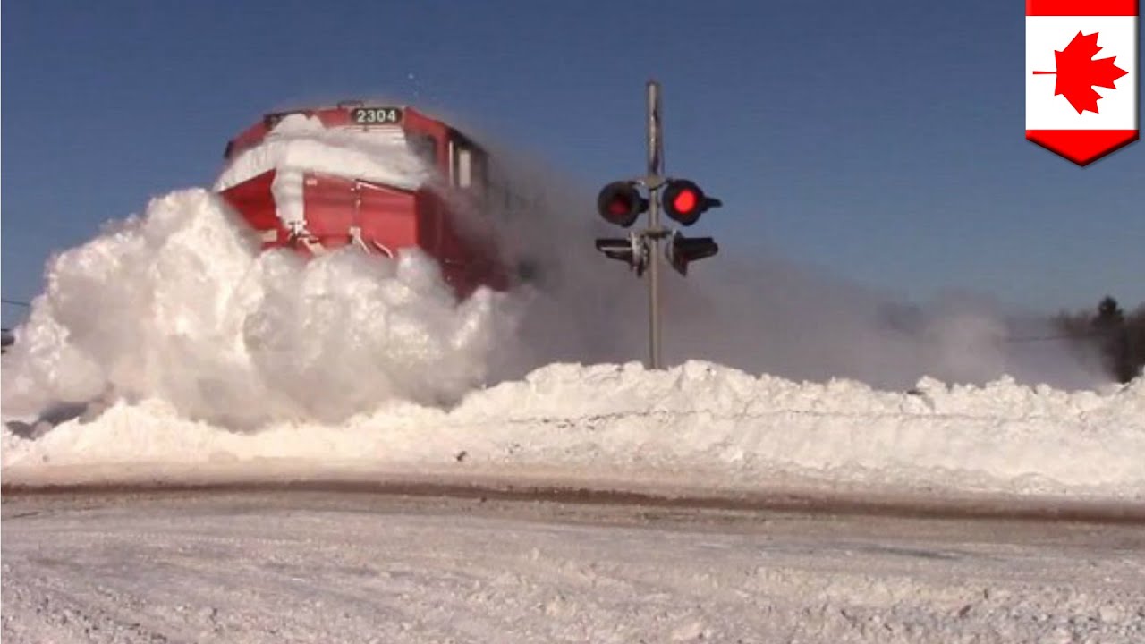 Transperceneige! La neige ne peut rien contre ce train canadien!
