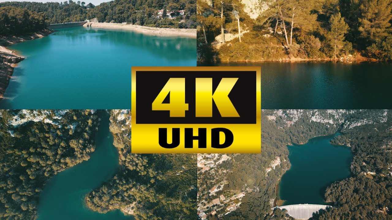 LAC DU REVEST LES EAUX - VAR - FILME PAR DRONE EN 4K - (février 2019)