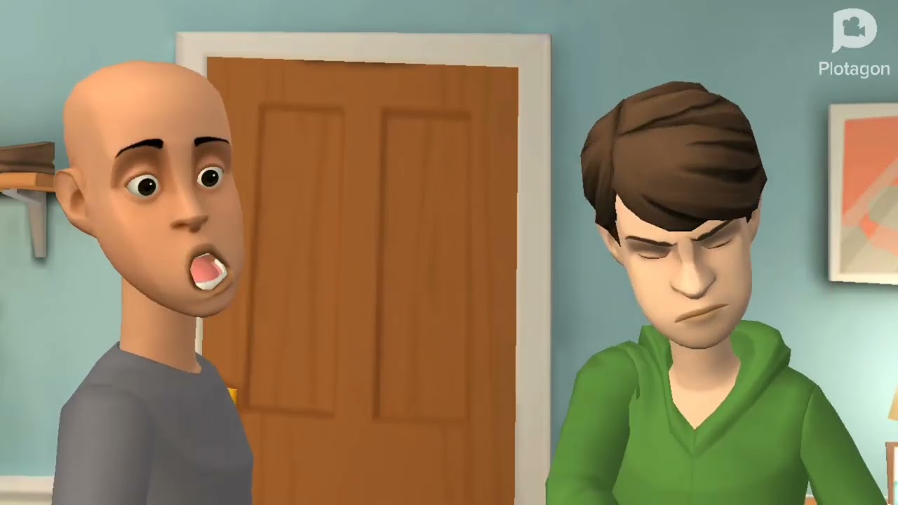 Classic Caillou watches Happy Tree Friends/grounded (REQUEST BY @sans-h5j-y7l)