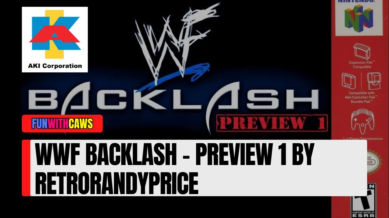 Taking a look at WWF Backlash Preview 1 by RetroRandyPrice