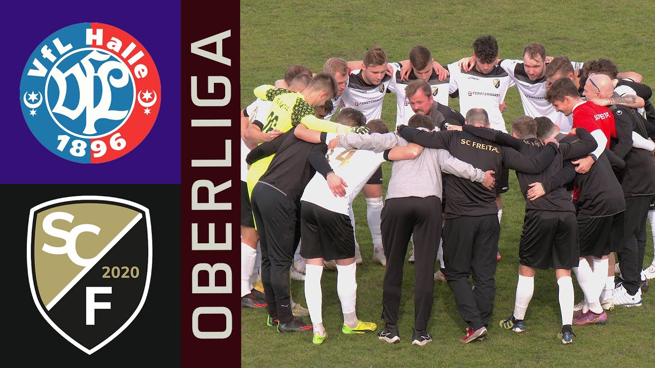 Oberliga / 10.Spieltag / VfL Halle 96 vs SC Freital 2020