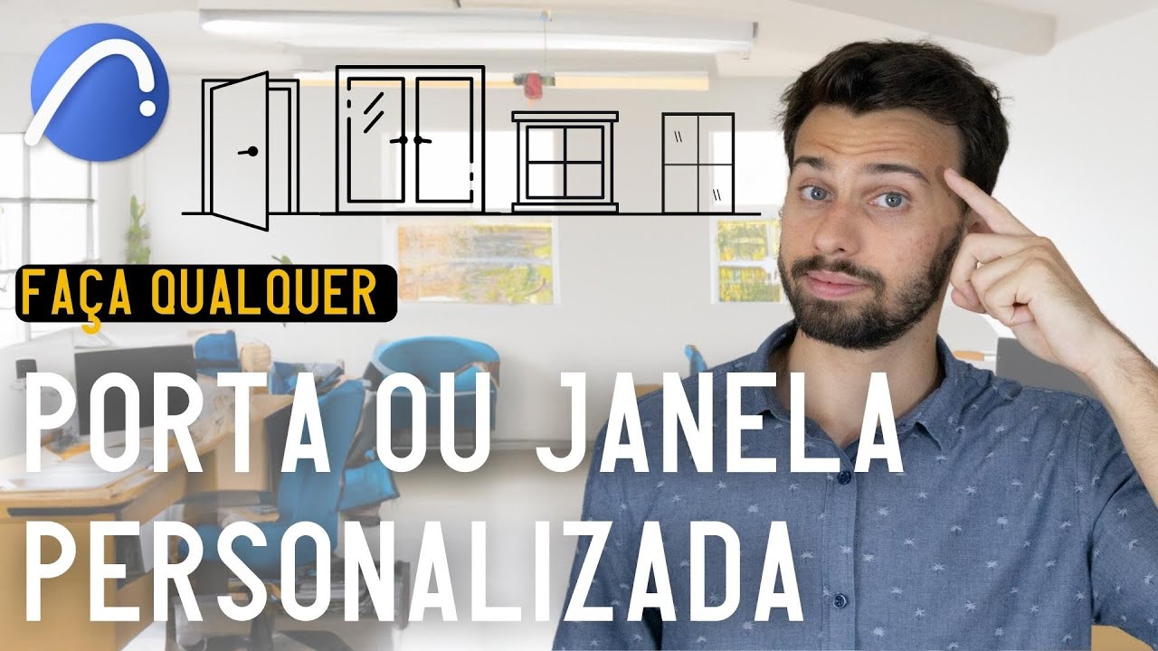 Como fazer qualquer porta ou janela no Archicad