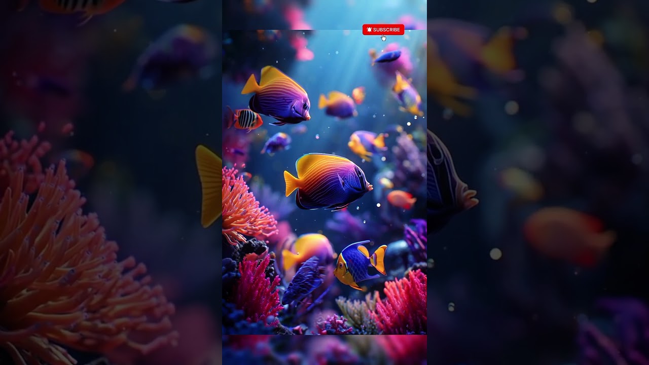Deep Blue Silence Beneath the Surface calm underwater visuals 