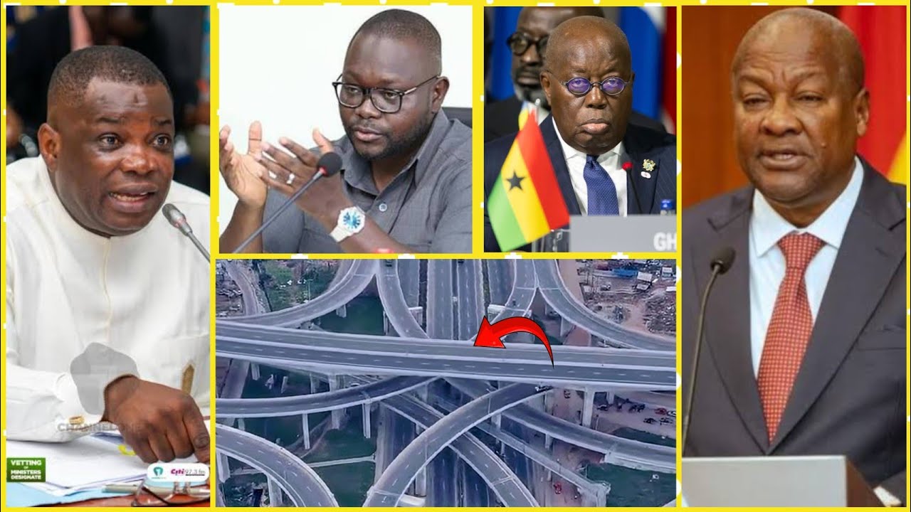 Akuffo addo s€am Ashanti but see whats going on😳John Mahama road Minister angry NPP on interchange