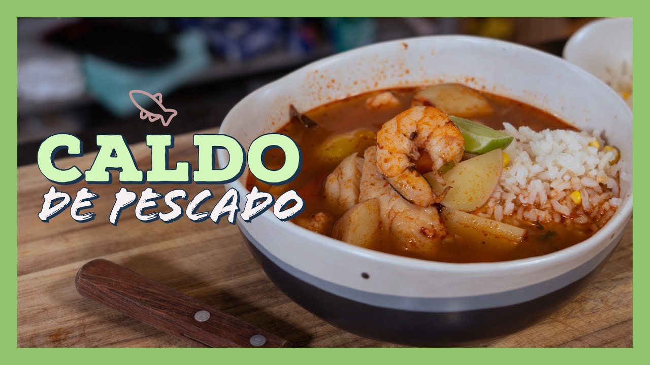 Caldo de PESCADO y CAMARÓN