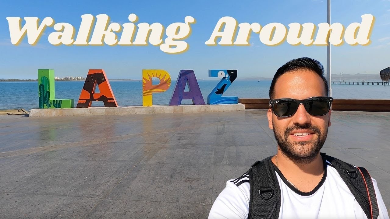 LA PAZ THE CAPITAL OF BAJA CALIFORNIA|WALKING THE MALECON OF LA PAZ!4K TRAVELING TO LOS CABOS MEXICO