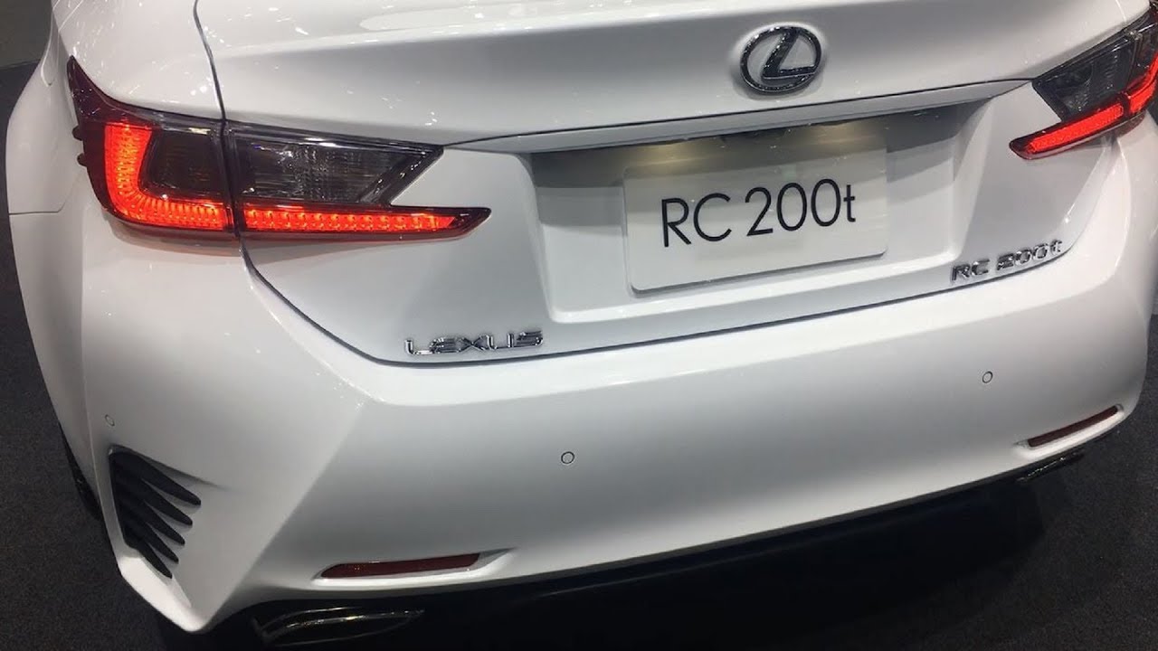 2017 2018 Lexus RC 200t Luxury Sport coupes