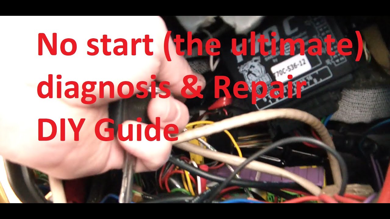 The ultimate NO START diagnosis and repair guide, DIY with simple steps!