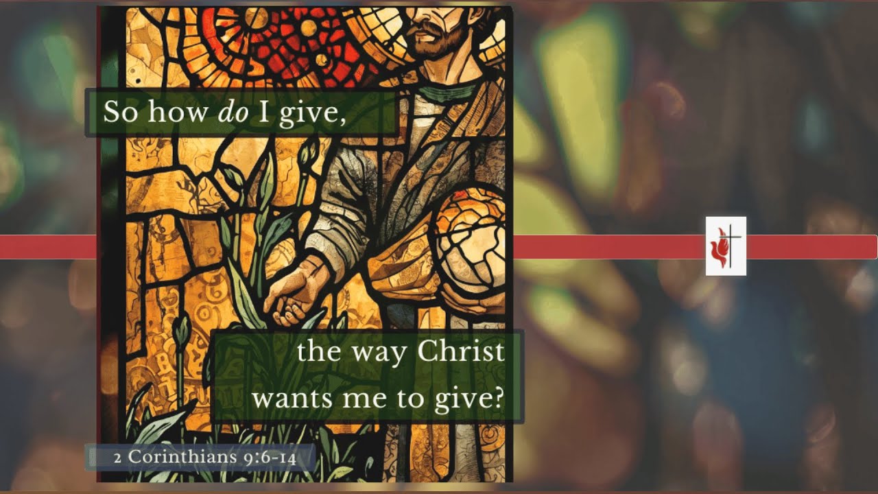 So how do I give, the way Christ wants me to give? -  1/11/2026 R. Kanipe