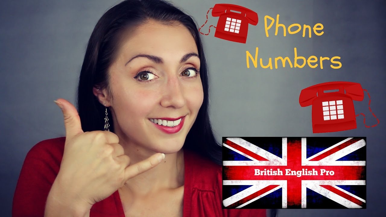 British English: Quoting a Phone Number