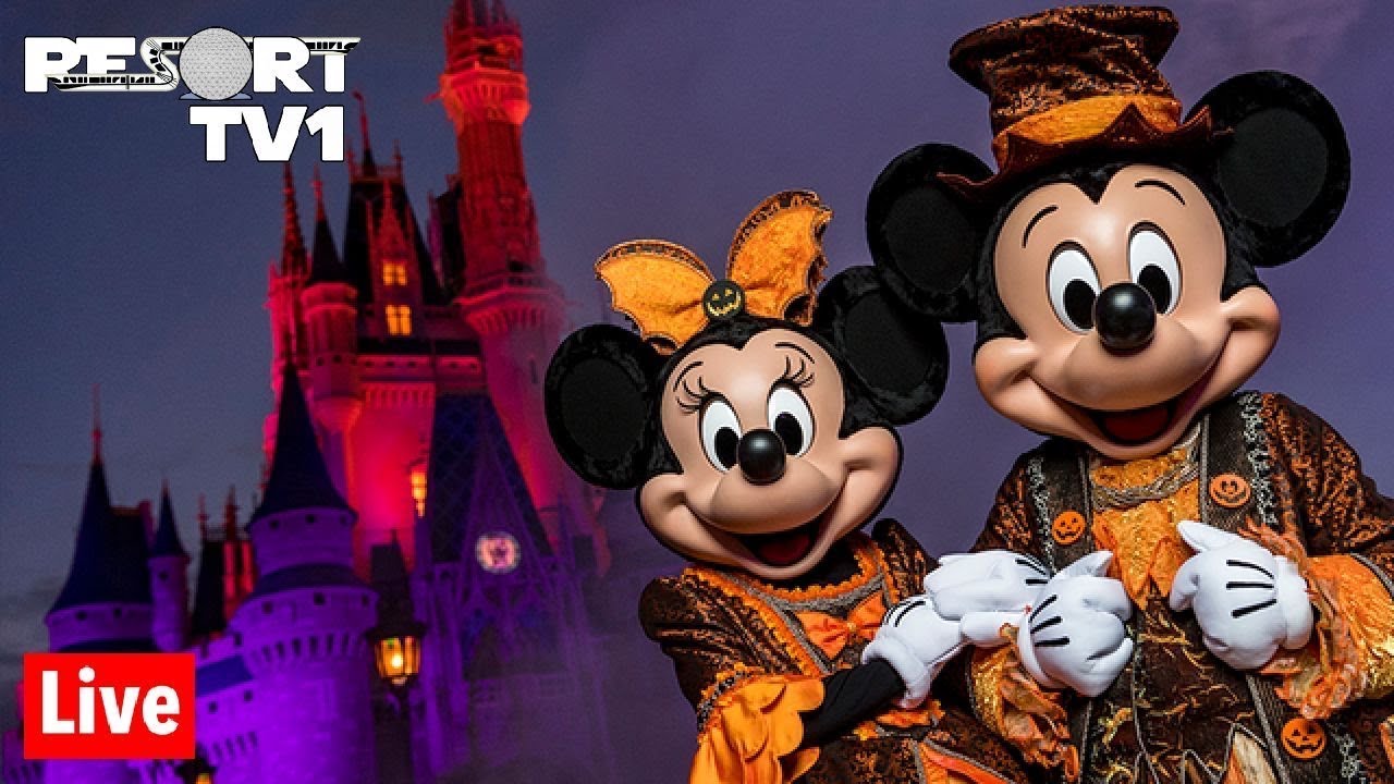 🔴Live: Mickey's Not So Scary Halloween Party 1080p - Walt Disney World Live Stream - 10-25-19