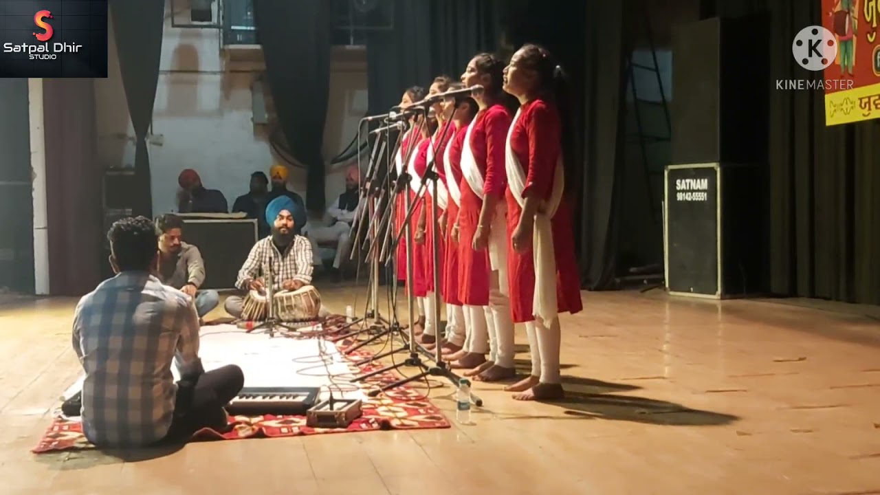 Inter Zonal Competition | Punjabi University patiala | Indian Group Song