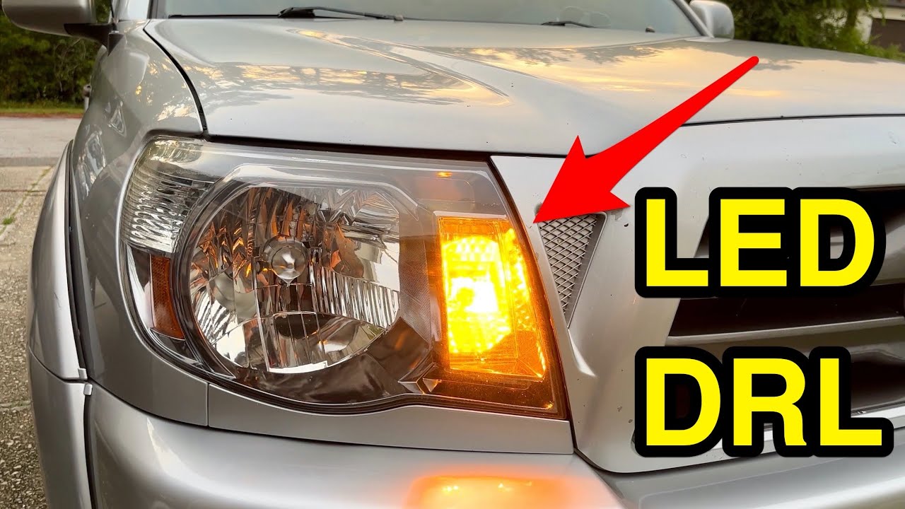 Обновление светодиодных фар DRL Tacoma (без чрезмерного мигания)