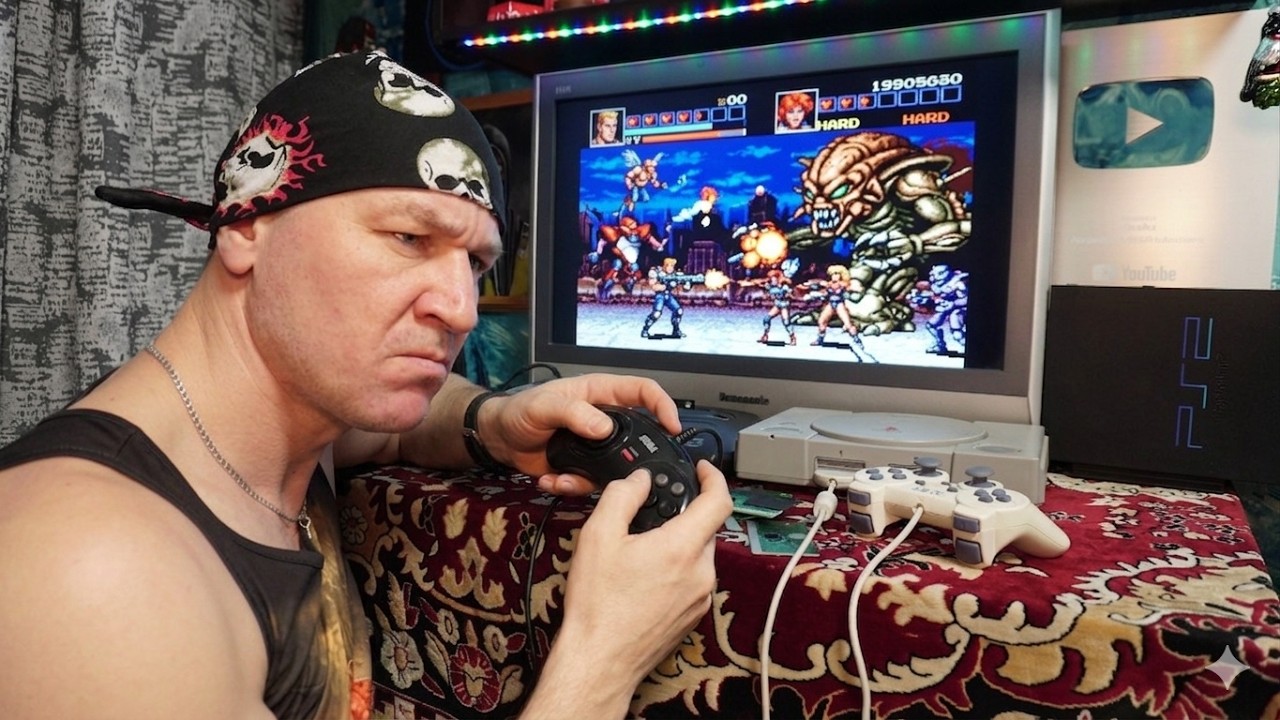 ВИТЁК В ЭФИРЕ 🔴 ИГРАЕМ В Contra: Hard Corps / Sega 16bit (РЕКВЕСТ от MikhaZmey)