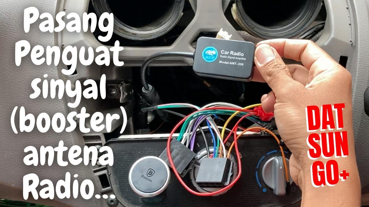 DATSUN GO+ | Booster Antena Radio
