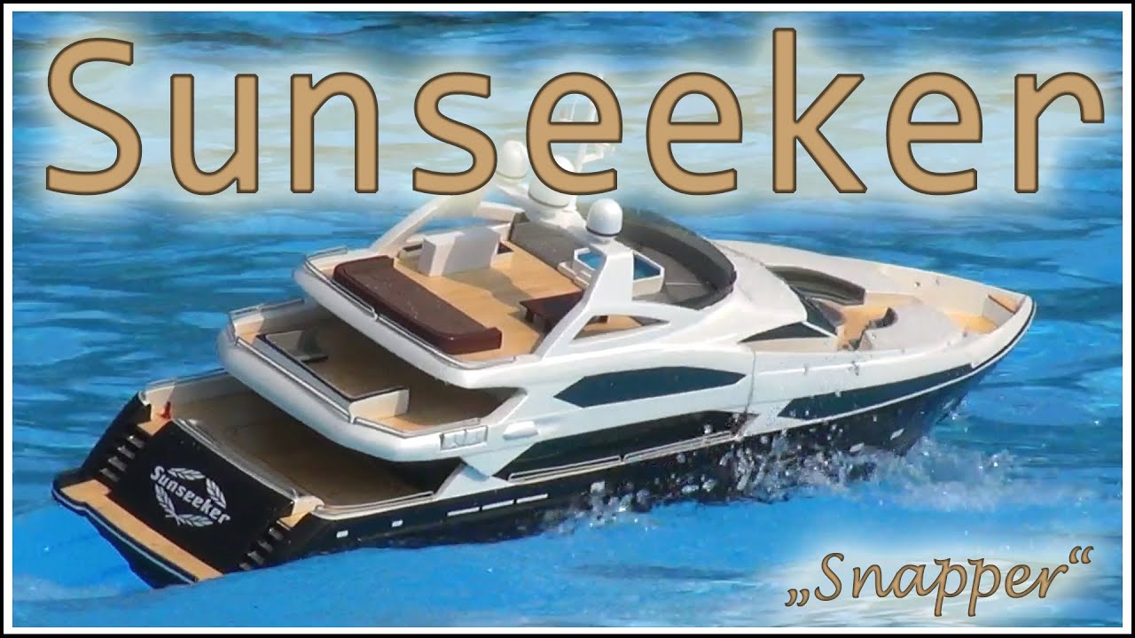 SUNSEEKER | the rc yacht! - fast and mondaen - SUBWATERFILM