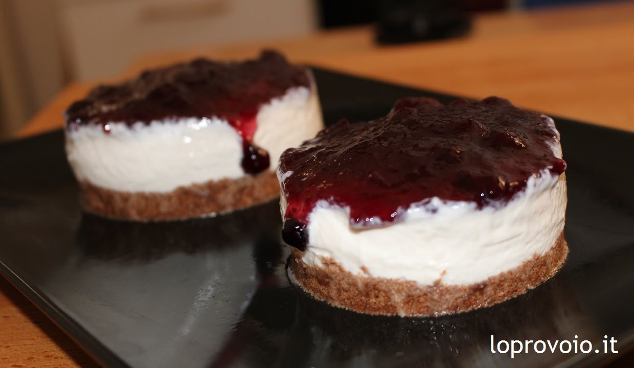 Cheesecake light con yogurt greco