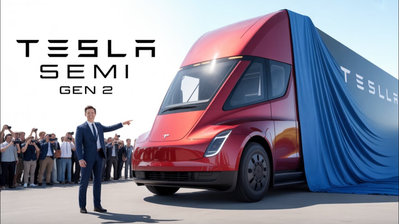 2026 Tesla Semi Gen 2 Leak: Bold New Design + Shocking Price Cut