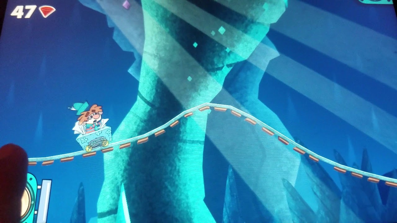 Playing 7d mine train 2