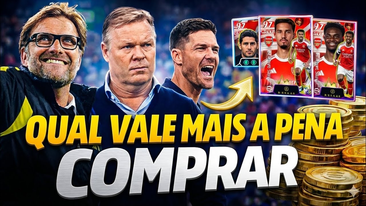 ANALISANDO QUAL TÉCNICO COMPENSA MAIS COMPRAR NO EFOOTBALL MOBILE 