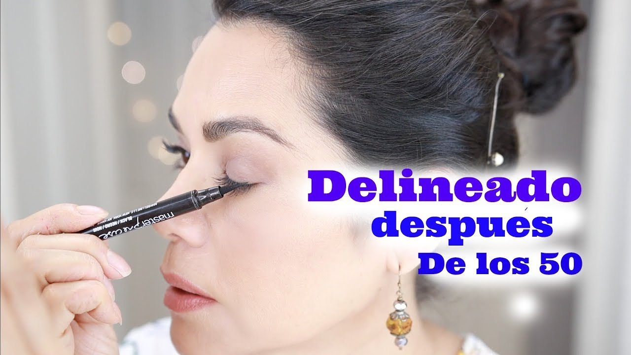 Delineado de ojos después de los 50