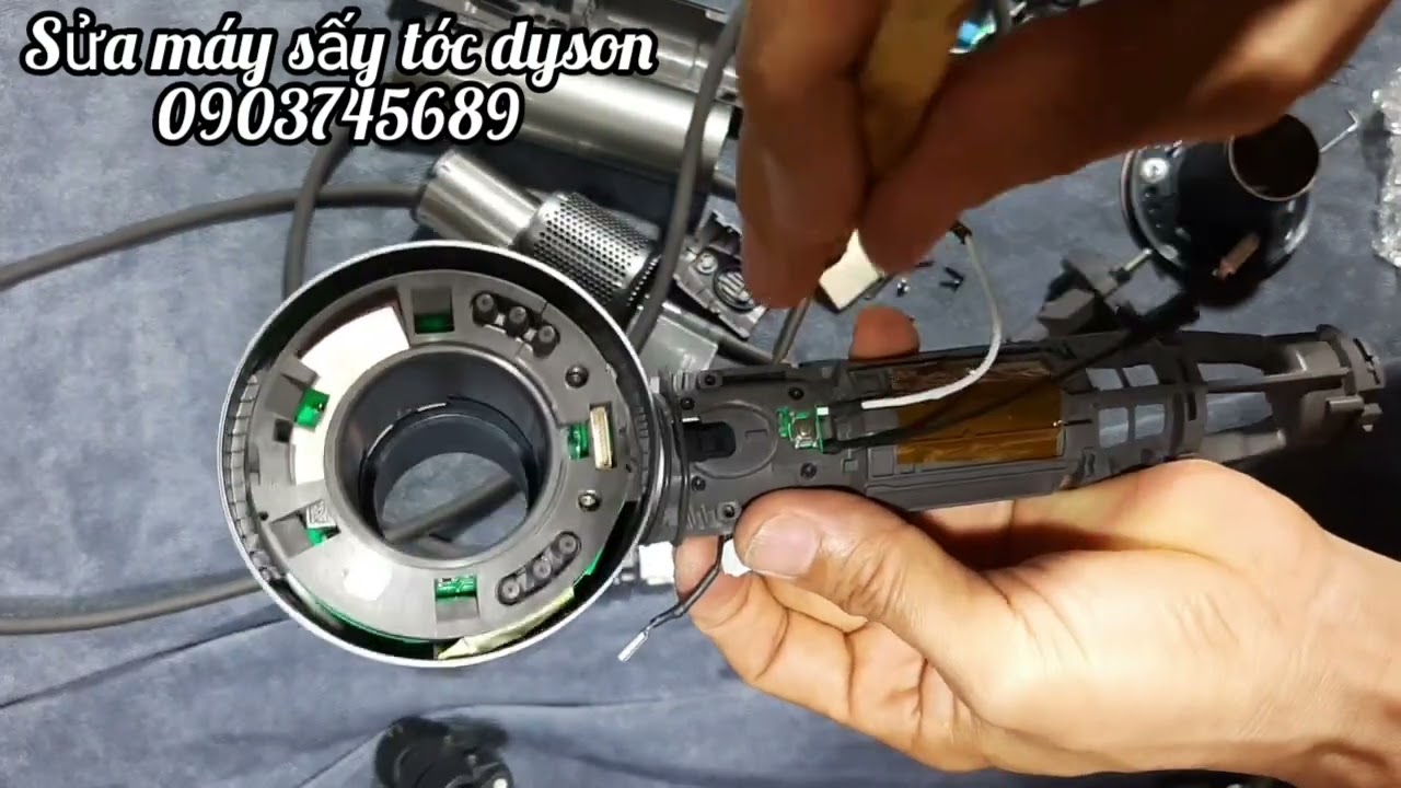 ráp máy sấy tóc dyson