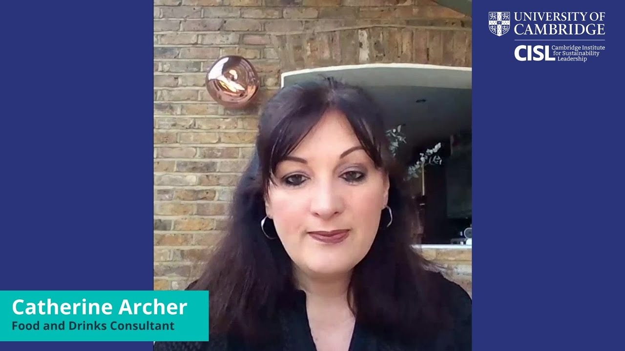 Sustainable Marketing: Alumna Testimonial, Catherine Archer