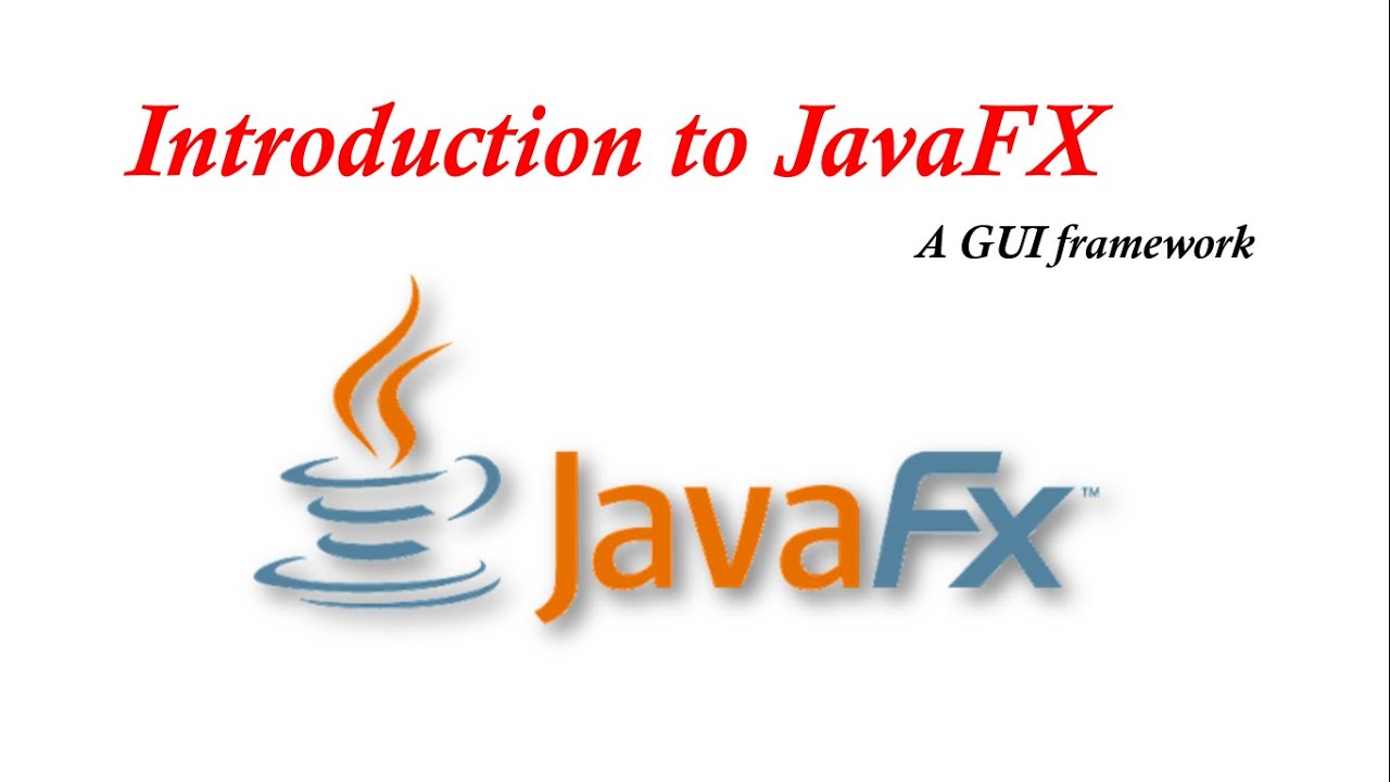 #01 JavaFX Tutorial | Introduction to JavaFX