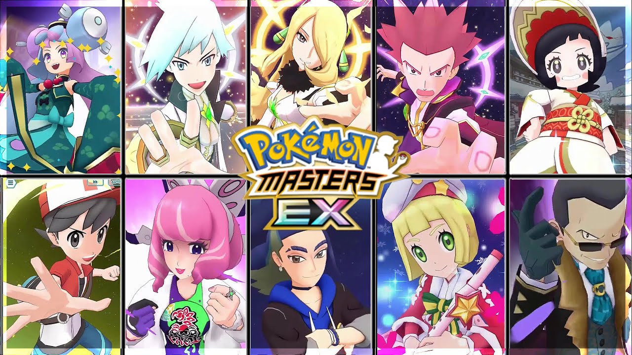 Pokemon Masters EX | ★ Все пары синхронизации 2024 года | 60 кадров в секунду