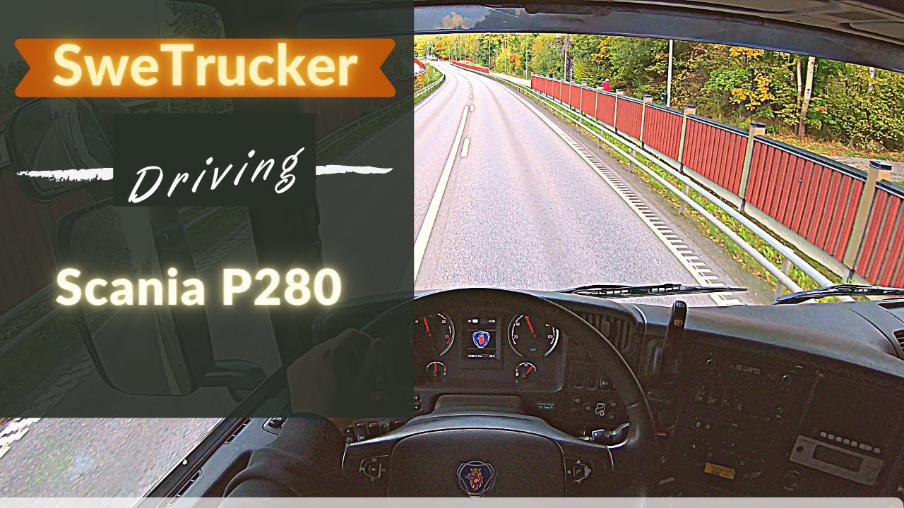 POV Driving Scania P280 2013 - Sweden, Stockholm I Haninge - Trollbäcken