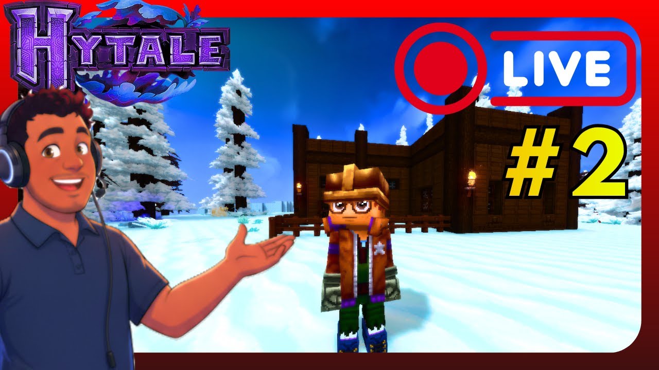 🔴HYTALE DAN'S CITY | LIVE #2